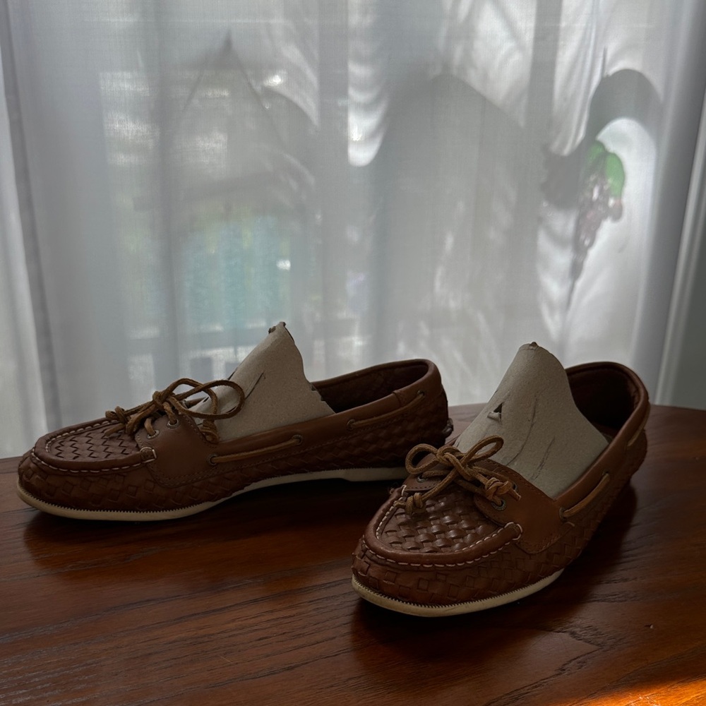 Brown Leather women’s Loafers
